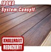 Holzterrasse Iroko System CONSYLT