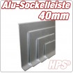 Alu Sockelleiste 40mm