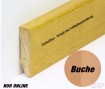 Sockelleiste Buche gedmpft 58mm versiegelt