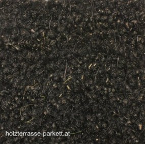 Kokosmatte Schwarz von 2 Meter Rolle 16mm