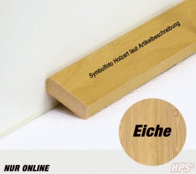 Schweizerleiste Eiche roh - Bund 24lfm